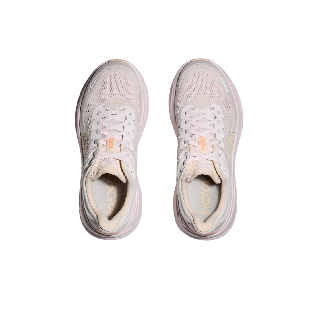 Hoka W Bondi 9 - Lilac Cream / Tangerine Glow