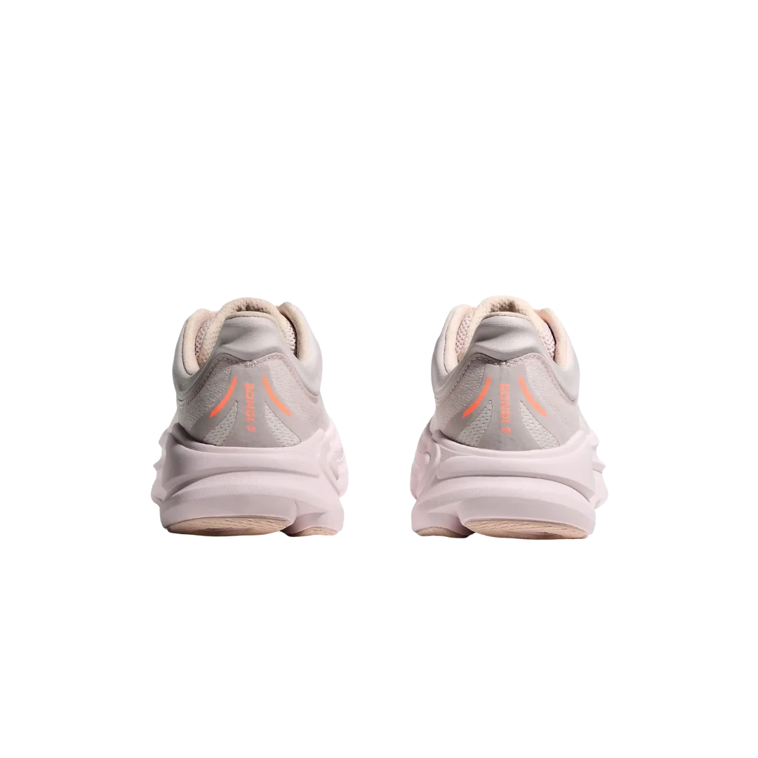 Hoka W Bondi 9 - Lilac Cream / Tangerine Glow