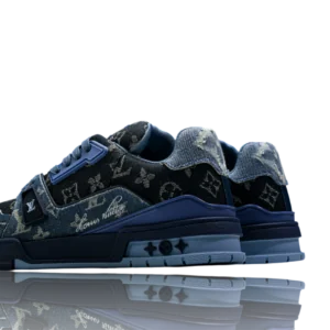 LV Trainer Low Monogram Denim Blue