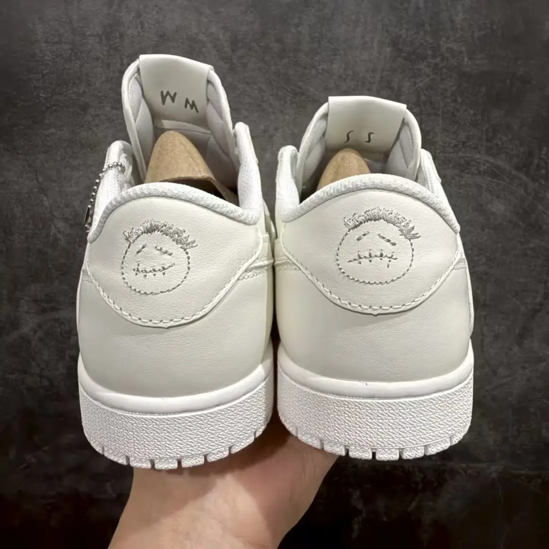 Air Jordan 1 Low OG x Travis Scott White Party