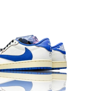 Travis Scott x Fragment AJ1 Low OG Sail Military Blue