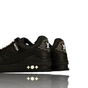 LV Trainer Low Monogram Black Embossed