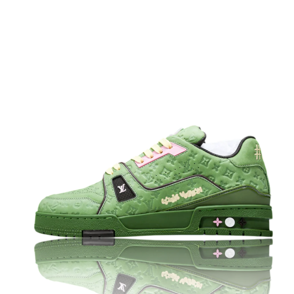 LV Trainer Low Tyler The Creator Green