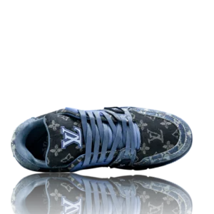 LV Trainer Low Monogram Denim Blue