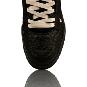 LV Trainer Low Monogram Black Embossed