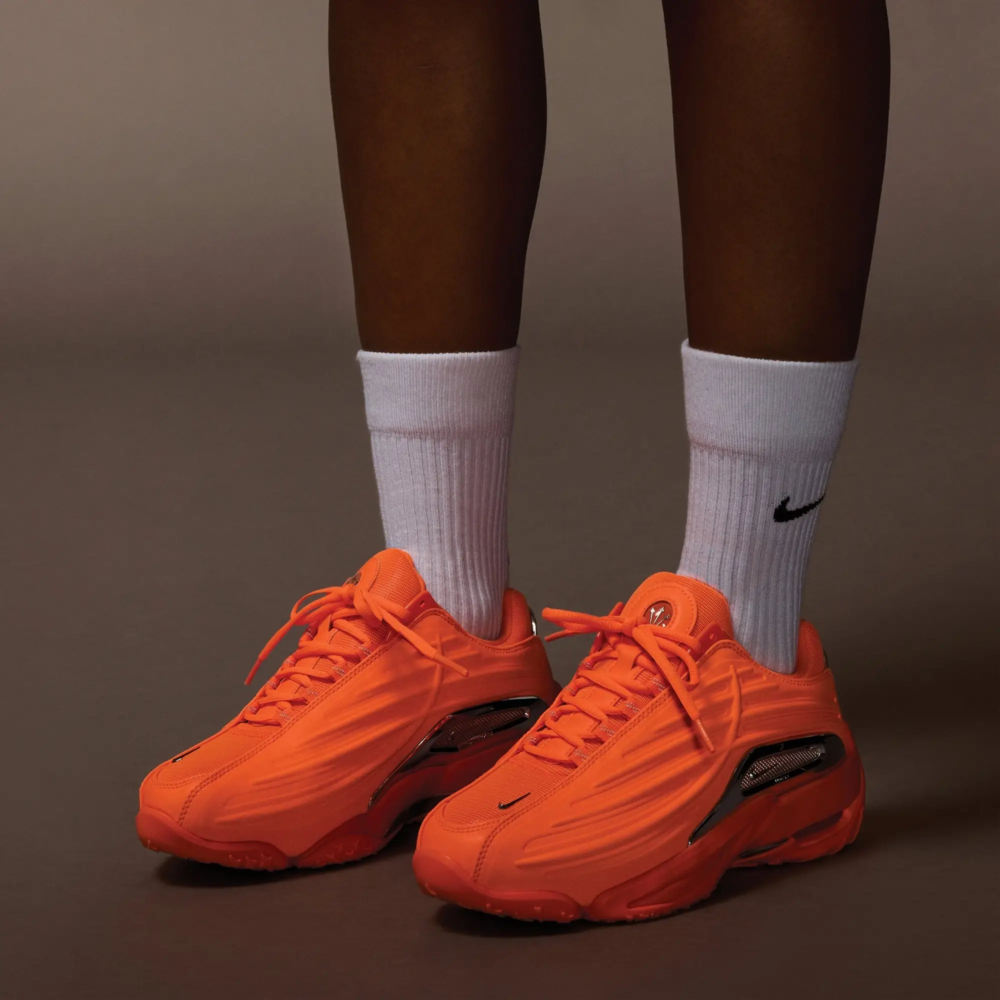 Nike Hot Step 2 Drake NOCTA Total Orange outfit