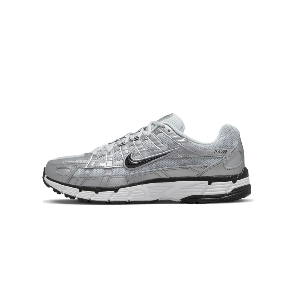 Nike P-6000 Metallic Silver Pure Platinum