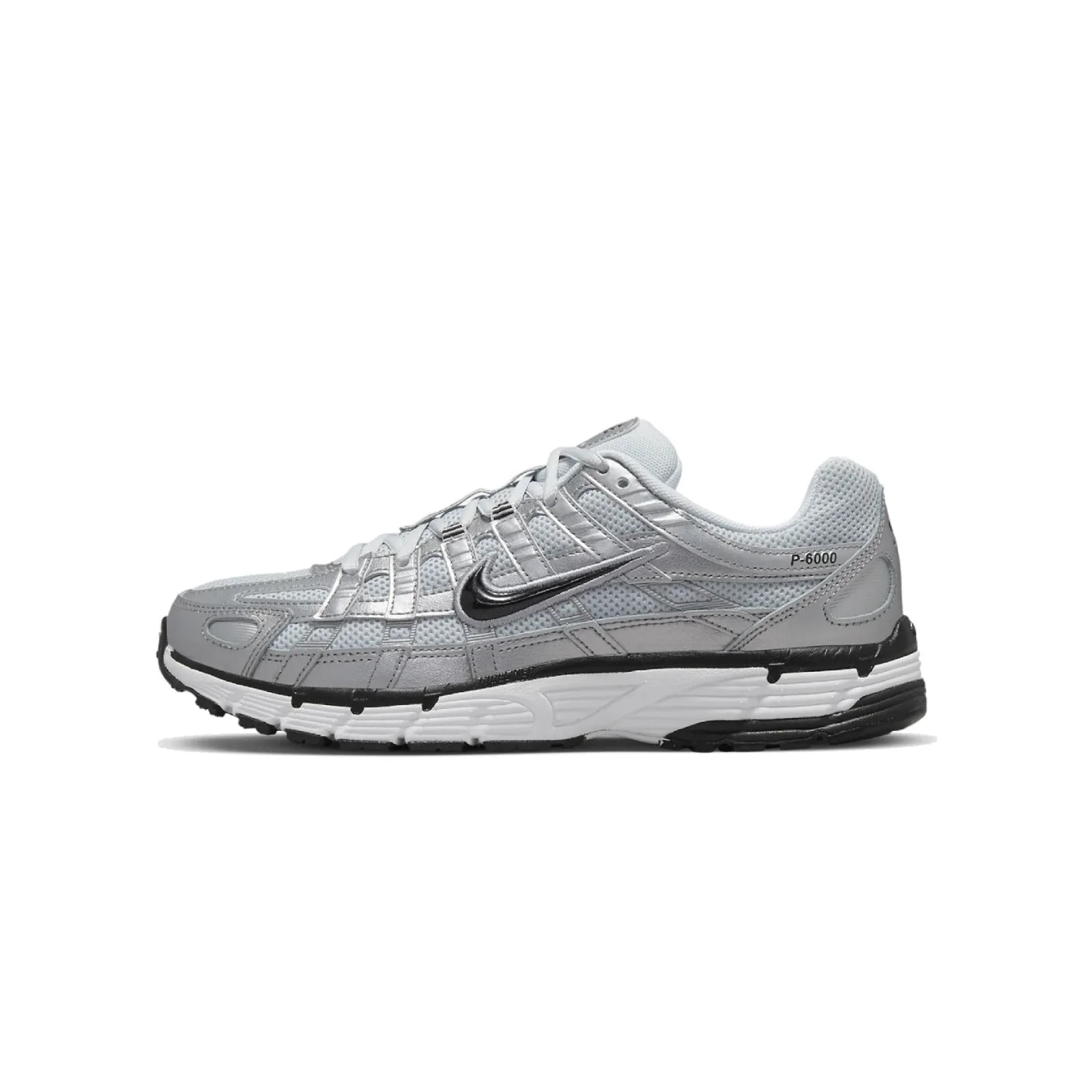 Nike P-6000 Metallic Silver Pure Platinum