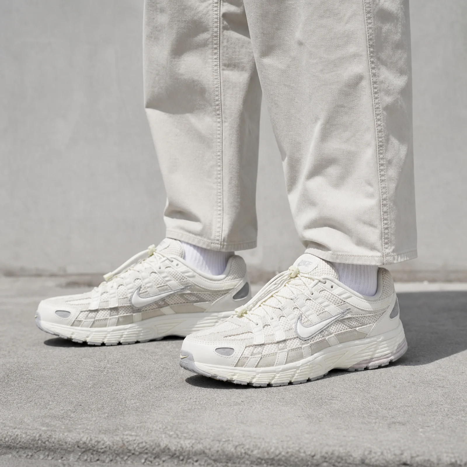 Nike P-6000 Premium Light Bone Platinum Violet
