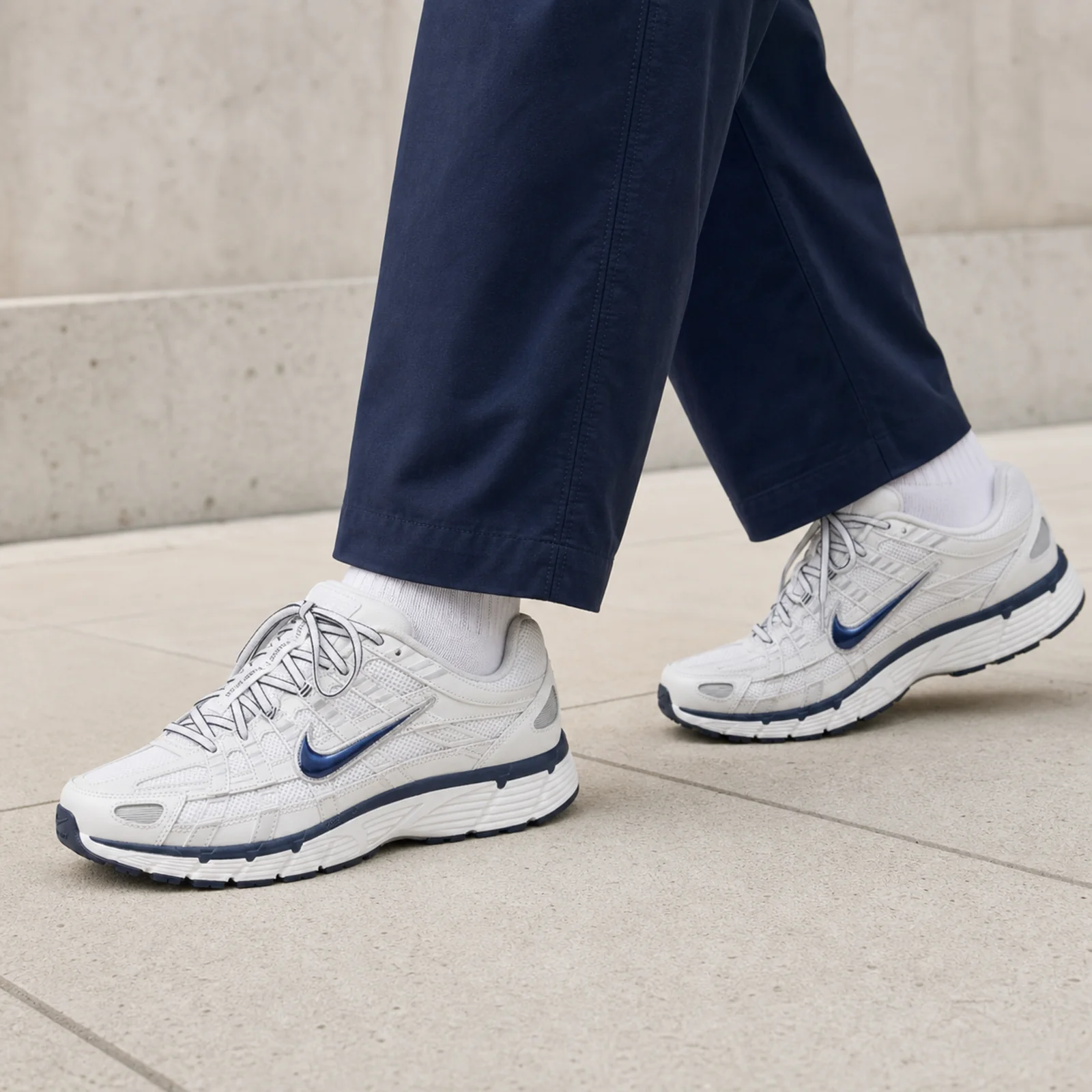 Nike P-6000 Obsidian Summit White