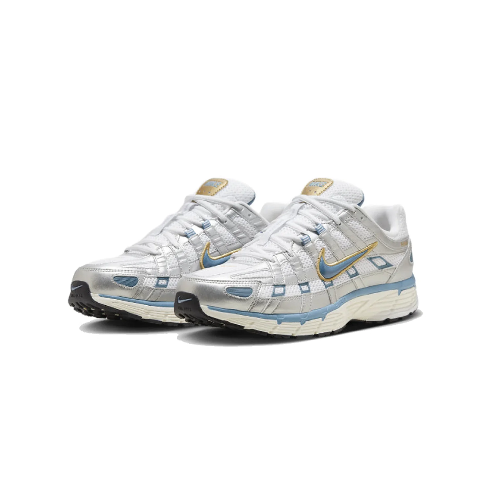 Nike P-6000 Metallic Silver Aegean Storm