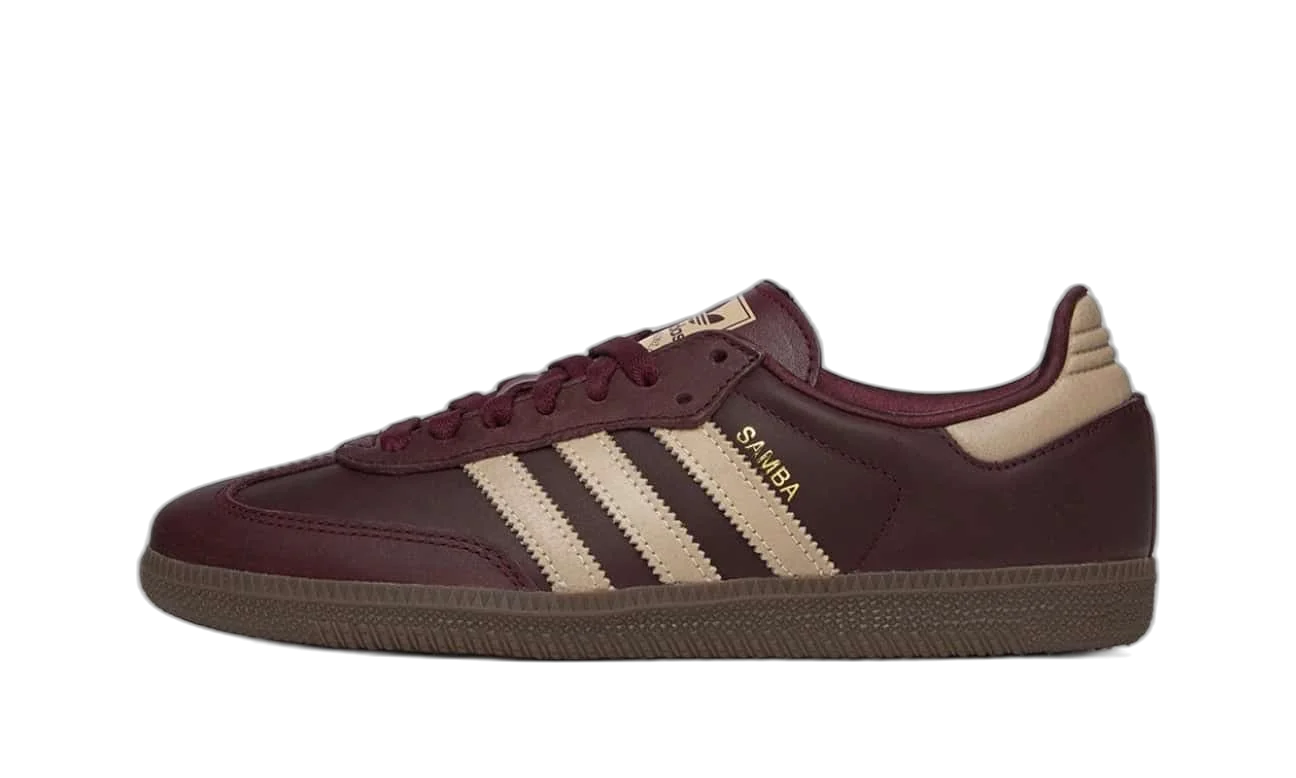 Adidas Samba OG Maroon Crystal Sand