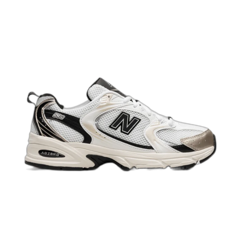New Balance 530 White Gold Black