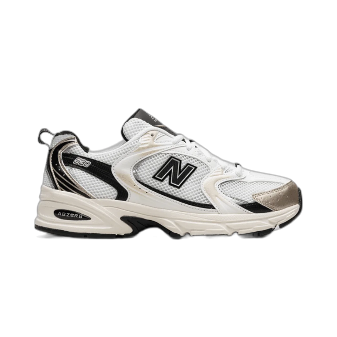 New Balance 530 White Gold Black