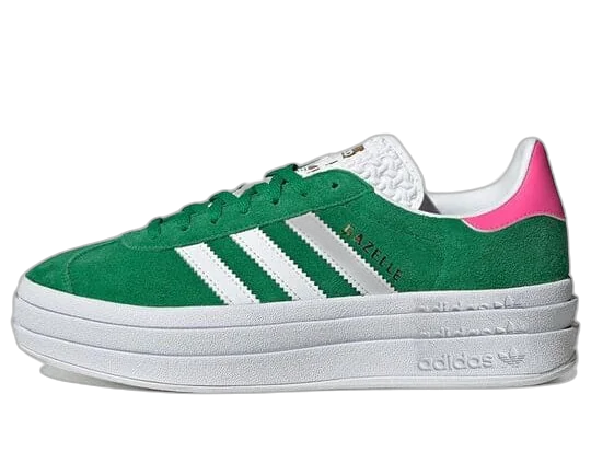 Adidas Gazelle Bold 'Green Lucid Pink'