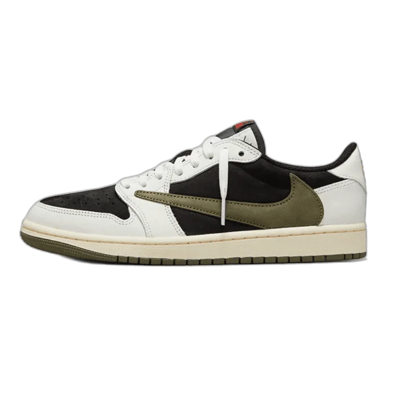 Air Jordan 1 Low X Travis Scott Olive