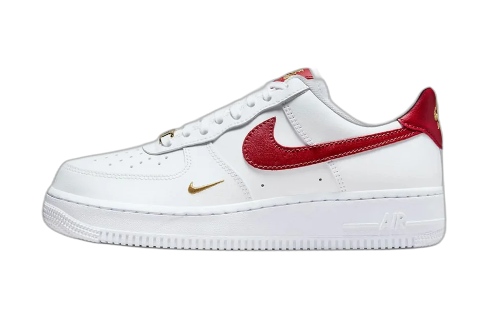 Wmns Nike Air Force 1 Essential Low ‘White Gym Red’