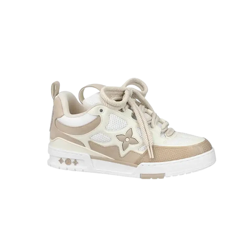 LV Skate Sneaker Beige White