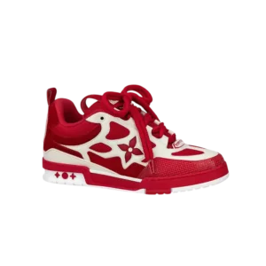 LV Skate Sneaker Red White