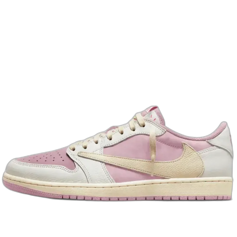 Travis Scott x Air Jordan 1 Low Golf Pink
