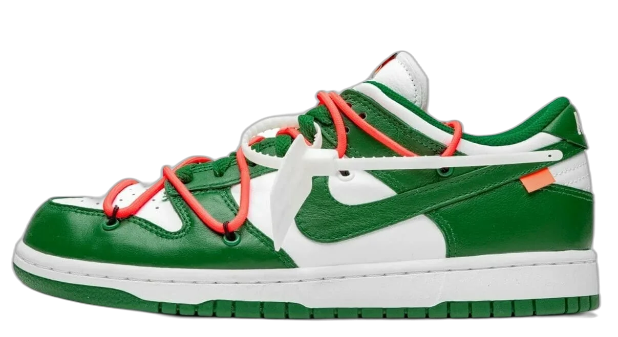 SB Dunk Low x Off-White "Pine Green"