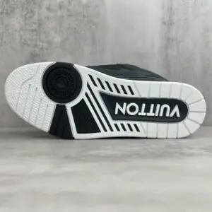 LV Skate Sneaker Black White