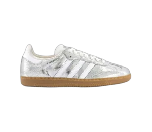 adidas Samba OG Trainers Silver Metalic White White