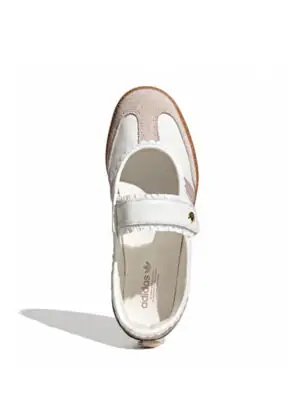 adidas Samba Jane Ruffle Pack White Pink Gum top view
