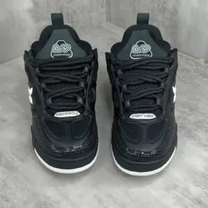 LV Skate Sneaker Black White