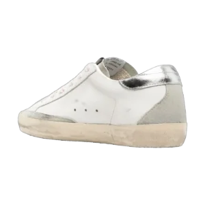 Golden Goose Super-Star White Gold Silver Star