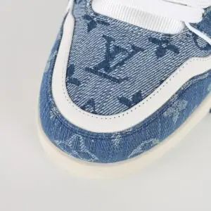 LV Trainer Denim Monogram Blue