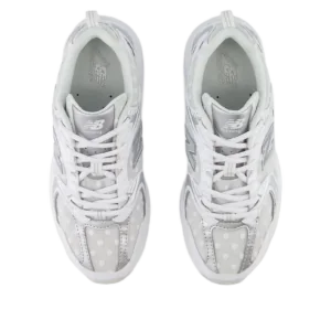 New Balance 530 White Polka Dots
