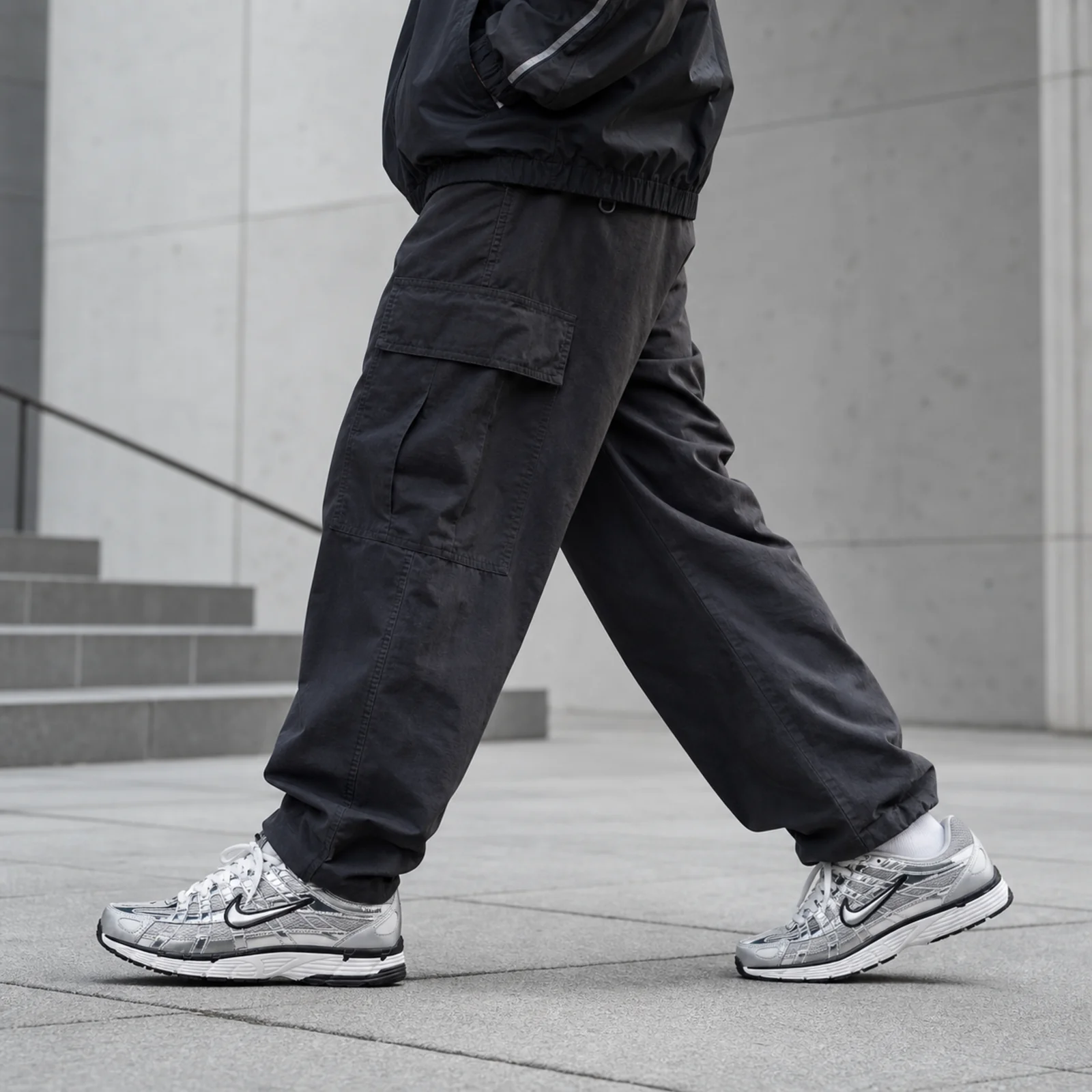 Nike P-6000 Metallic Silver