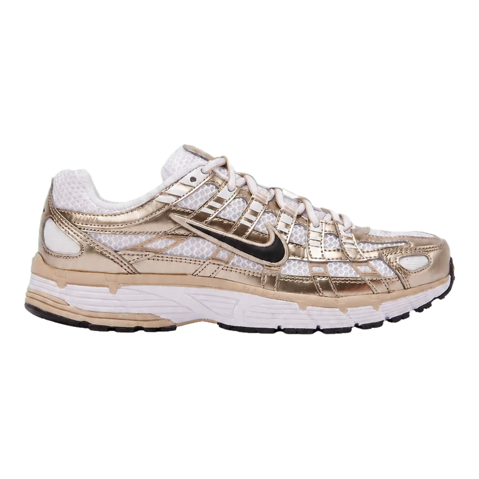 Nike P-6000 White Metallic Gold