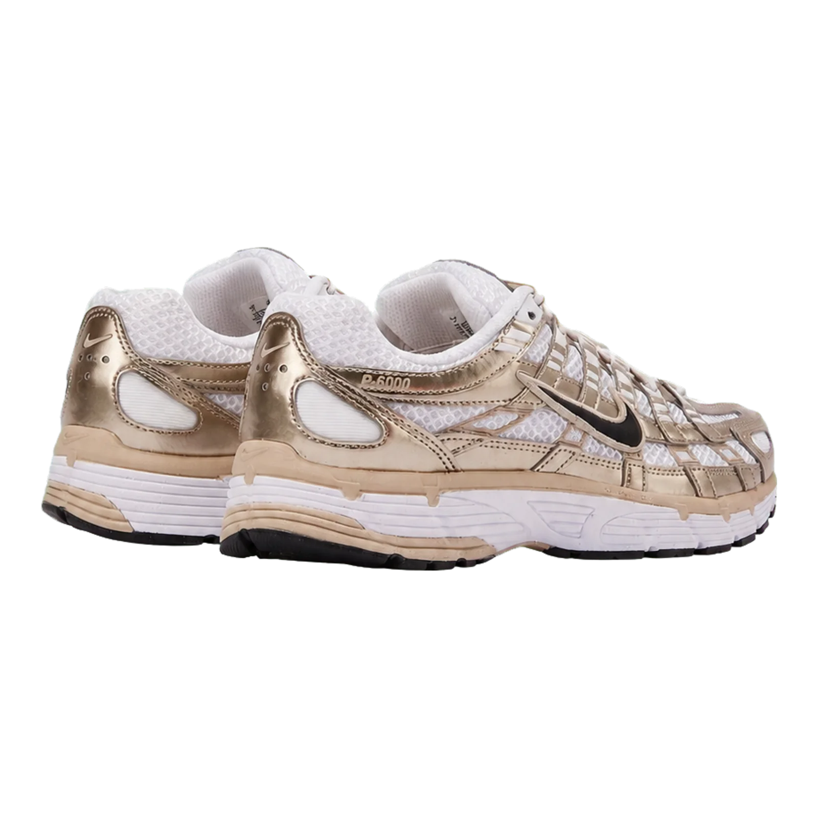Nike P-6000 White Metallic Gold