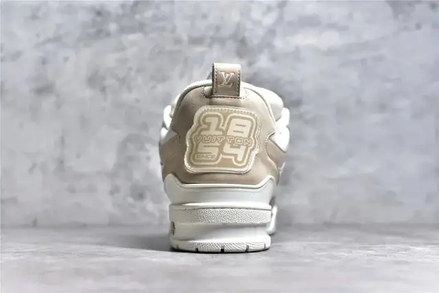 LV Skate Sneaker Beige White