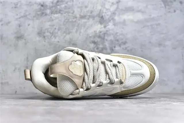 LV Skate Sneaker Beige White
