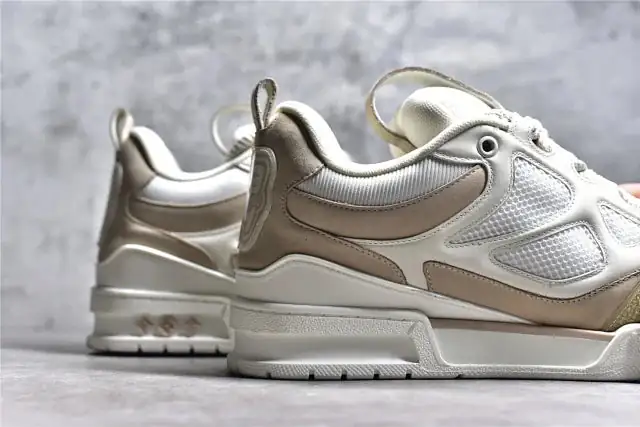 LV Skate Sneaker Beige White