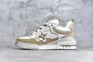 LV Skate Sneaker Beige White