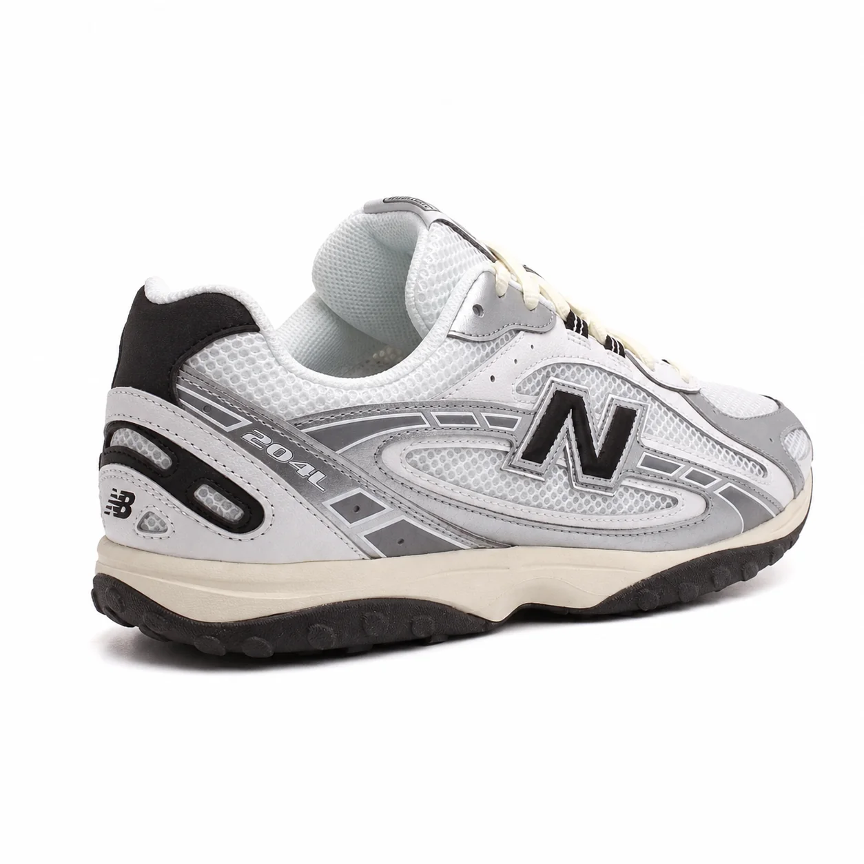 New Balance 204L Silver Metallic Black
