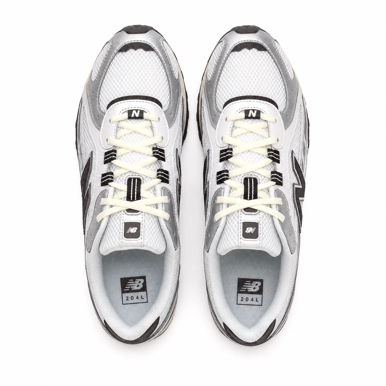 New Balance 204L Silver Metallic Black