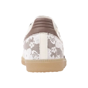 Adidas Samba OG Floral Lace Off White Earth Strata Gum - talón