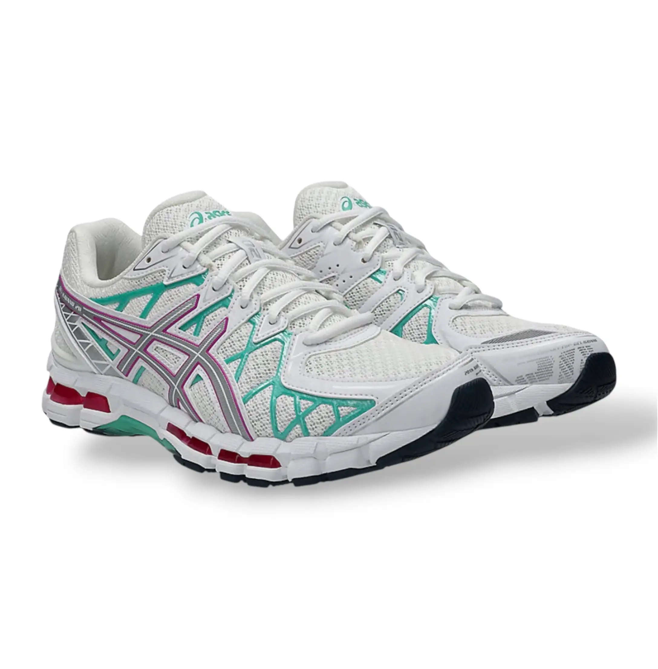 ASICS Gel-Kayano 20 White Aurora Green Watermelon