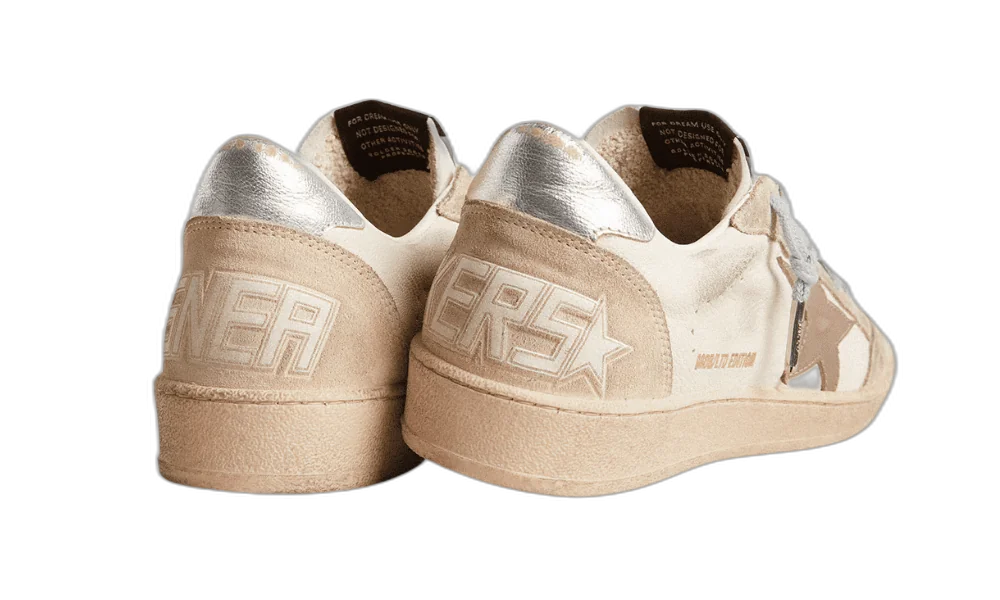 Golden Goose Ball Star Beige Azul y Rojo