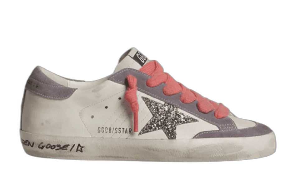 Golden Goose Super Star Blanco/Lila