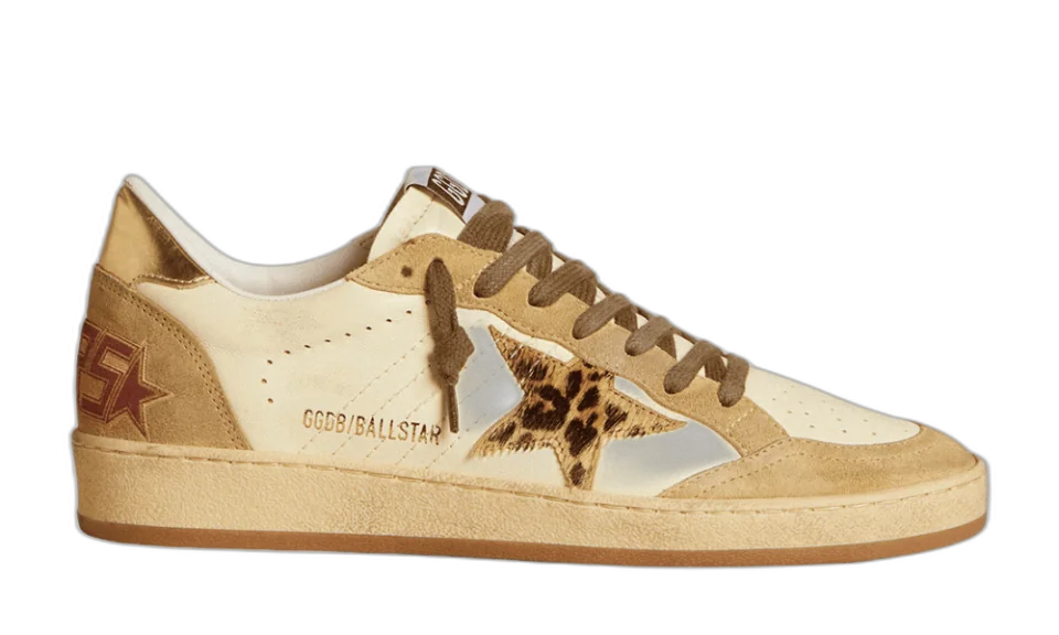 Golden Goose Ball Star Leopardo