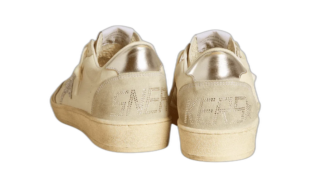 Golden Goose Ball Star Beige Estrella Brillante
